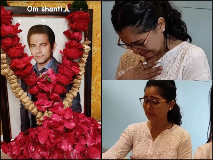 Shubhangi Atre Reached At Deepesh Bhan Prayer Meet She Is Crying Badly Deepesh Bhan के प्रेयर मीट में पहुंचीं Shubhangi Atre  नहीं कर पाईं इमोशन पर काबू, रो-रोकर हुआ बुरा हाल