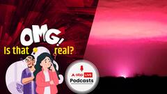 STRANGER THINGS like Mysterious pink glow in sky that made people think its an alien invasion | OMG! Is That Real? Ep-67