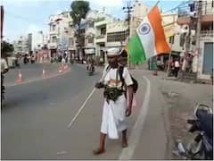 Kanwar Yatra पर तिरंगा लेकर निकला शामली का मुस्लिम श्रद्धालु, धार्मिक सद्भावना की पेश की अनोखी मिसाल