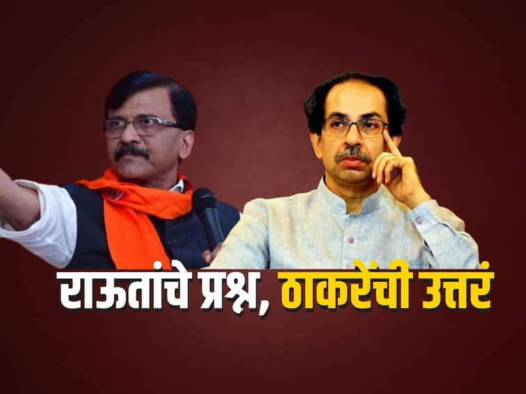 Uddhav Thackeray Interview by saamna executive editor mp sanjay raut, Shiv Sena party chief slams rebel Eknath Shinde group and BJP Uddhav Thackeray Interview : माझ्या शरीराची हालचाल होत नव्हती तेव्हा सत्तांतरासाठी हालचाली सुरु होत्या : उद्धव ठाकरे