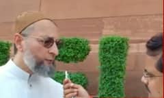 Kanwar Yatra: Asaduddin Owaisi questions the flower shower to devotees | ABP news