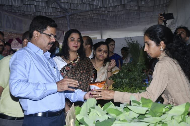 Maharashtra News Nashik News Wild vegetable festival for the preservation of tribal culture Nashik News : आदिवासी संस्कृतीसह रानभाज्यांच्या संवर्धनासाठी रानभाज्या महोत्सव : विभागीय आयुक्त राधाकृष्ण गमे