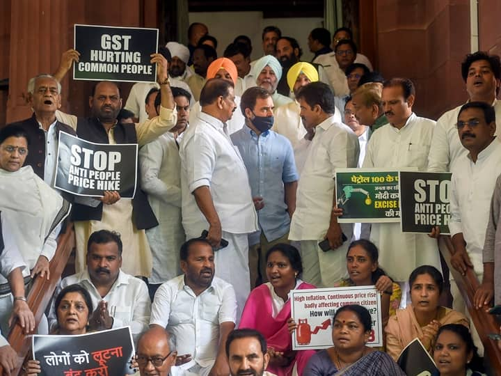 Suspended Rajya Sabha MPs Launch 50-Hour-Long Protest Inside Parliament Complex