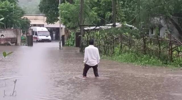 Gujarat Rain: Meteorological department forecast of heavy rain in these districts in Gujarat today Gujarat Rain: ગુજરાતમાં આ જિલ્લાઓમાં આજે ભારે વરસાદની હવામાન વિભાગની આગાહી