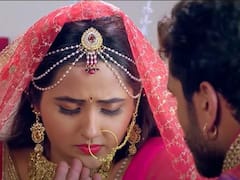 Kajal Raghwani को दुल्हन के लिबास में देख एक्साइटेड नजर आ रहे हैं Khesari Lal yadav, देखें रोमांटिक वीडियो
