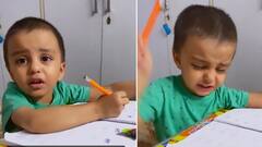 Viral Video: 'ਮੈਂ ਇਸ ਦੁਨੀਆਂ ਵਿਚ ਕਿਉਂ ਹਾਂ? ਮੈਂ ਇਸ ਦੁਨੀਆ ਨੂੰ ਛੱਡ ਜਾਵਾਂਗਾ,' ਪੜ੍ਹਈ ਕਰਦੇ ਸਮੇਂ ਅਚਾਨਕ ਇਸ ਬੱਚੇ ਨੇ ਆਪਣੀ ਮਾਂ ਨੂੰ ਕਿਹਾ