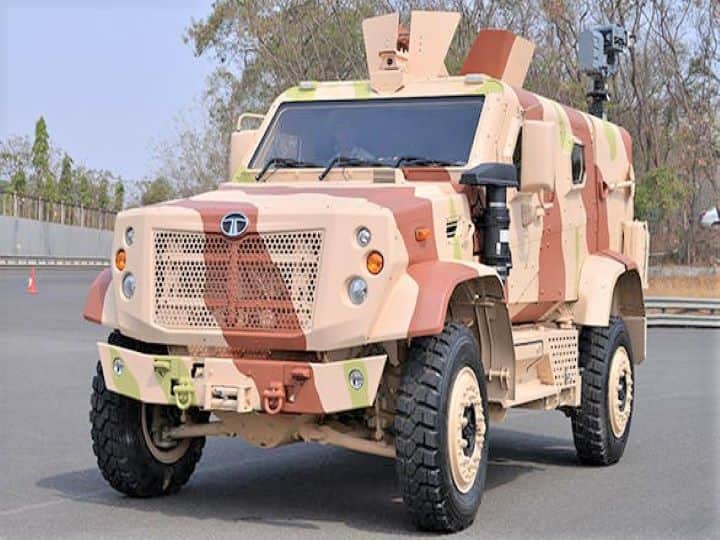 TATA handed over indigenous armored vehicles to the army see what's special Tata Fighting Vehicle: TATA ने सेना को सौंपे स्वदेशी बख्तरबंद वाहन, दुश्मन का डटकर करेंगे सामना, देखें क्या है खास