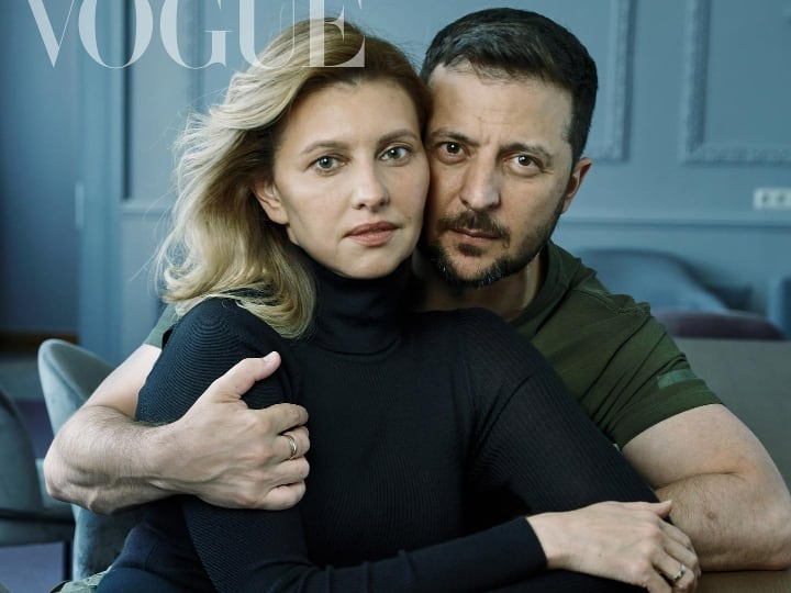 Amid War In Ukraine, President Volodymyr Zelenskyy And His Wife Pose For Vogue Cover, Internet Divided Amid War In Ukraine, President Volodymyr Zelenskyy And His Wife Pose For Vogue Cover, Internet Divided