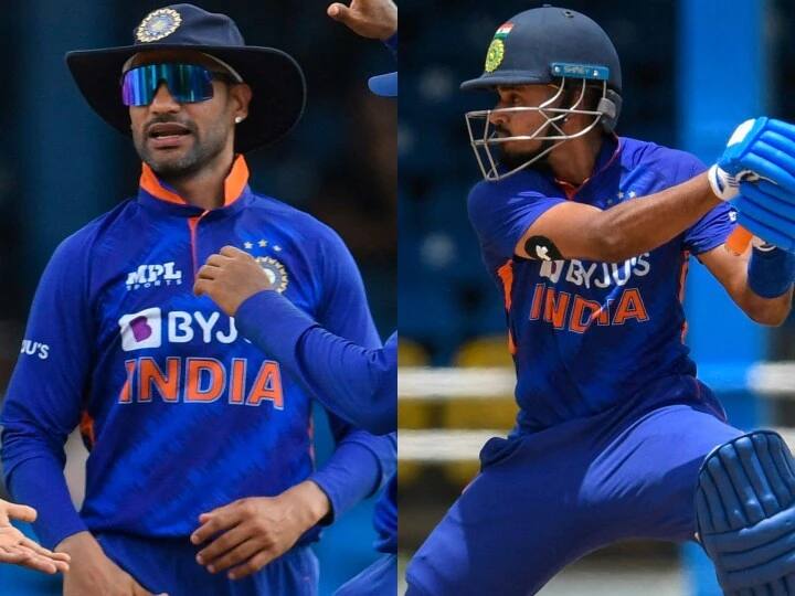 ICC ODI Rankings: शिखर धवन और श्रेयस अय्यर को वनडे रैंकिंग में फायदा, रोहित और विराट फिसले; जानें ताज़ा अपडेट ICC ODI Rankings: Shikhar Dhawan rise to13th spot, Shreyas Iyer to 54th place, know complete list ICC ODI Rankings: शिखर धवन और श्रेयस अय्यर को वनडे रैंकिंग में फायदा, रोहित और विराट फिसले; जानें ताज़ा अपडेट