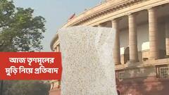 TMC Muri GST Protest : 'একথালা মুড়ি খাব...মুড়িতেও জিএসটি' আজ সংসদ ভবনে ধর্না বিক্ষোভ TMC র