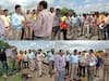 Photos: भरतपुर में NH पर होने वाले हादसों पर प्रशासन गंभीर, कलेक्टर ने लिया सड़क का जायजा