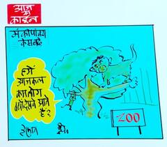 Irfan Ka Cartoon: मंकीपॉक्स मामलों में तेजी के बाद Zoo में लोगों की कमी, देखें, कैसे कार्टूनिस्ट इरफान ने किया बीमारी का जिक्र