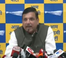 Delhi News: AAP MP Sanjay Singh suspended from Rajya Sabha for a week | ABP news