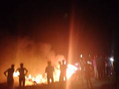 In Photos: राजस्थान के बाड़मेर में MiG-21 विमान क्रैश, उठी आग की लपटें, देखें हादसे की भयानक तस्वीरें