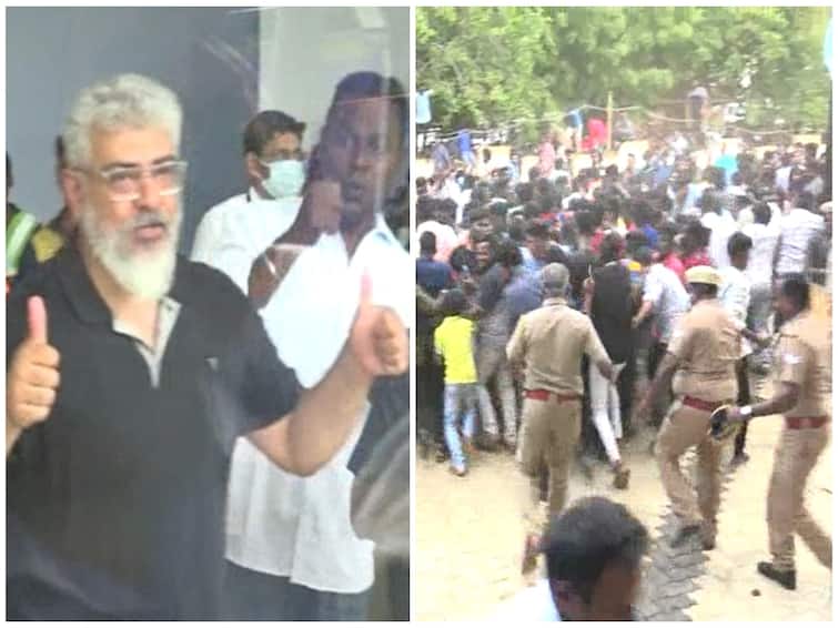 Actor Ajith participated in the Trichy Shooting Competition ABP Exclusive: ஒரு சுற்றில் பங்கேற்காமல் புறப்பட்ட அஜித்... அதற்கு அவர் கூறிய காரணம்...!