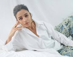 Alia Bhatt Pics: વ્હાઇટ શર્ટ અને જીન્સ પહેરી ક્લાસી લૂકમાં જોવા મળી આલિયા ભટ્ટ