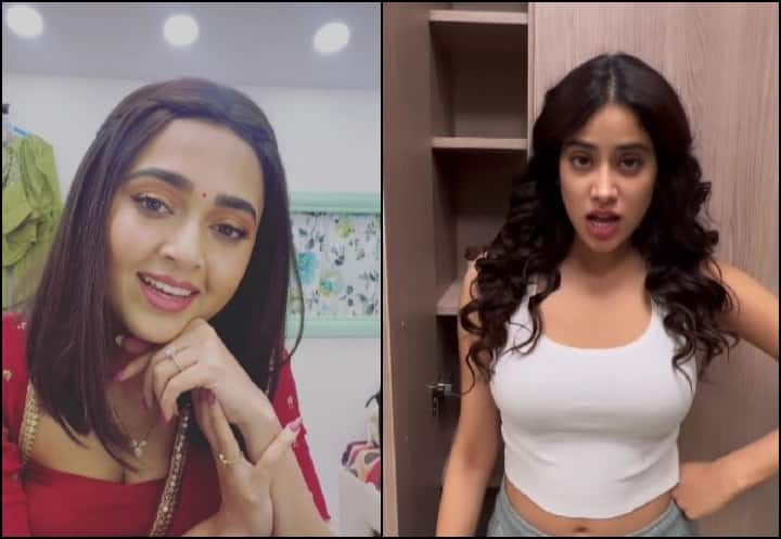 Janhvi Kapoor ने ‘नागिन 6’ के डायलॉग पर बनाया था फनी रील, अब Tejasswi Prakash ने दिया ऐसा रिएक्शन Tejasswi Prakash reacted on Naagin 6 dialogue reel of Janhvi Kapoor Janhvi Kapoor ने ‘नागिन 6’ के डायलॉग पर बनाया था फनी रील, अब Tejasswi Prakash ने दिया ऐसा रिएक्शन