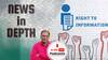 कितना ज़रुरी है सुचना का अधिकार ? और कैसे मिला हमें ये अधिकार | News In-Depth
