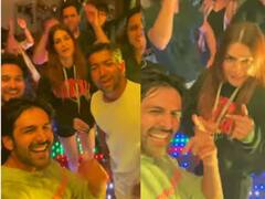 'शहजादा' की शूटिंग पूरी होने पर Kartik Aryan की धमाकेदार पार्टी, Kriti Sanon संग यूं लगाए ठुमके