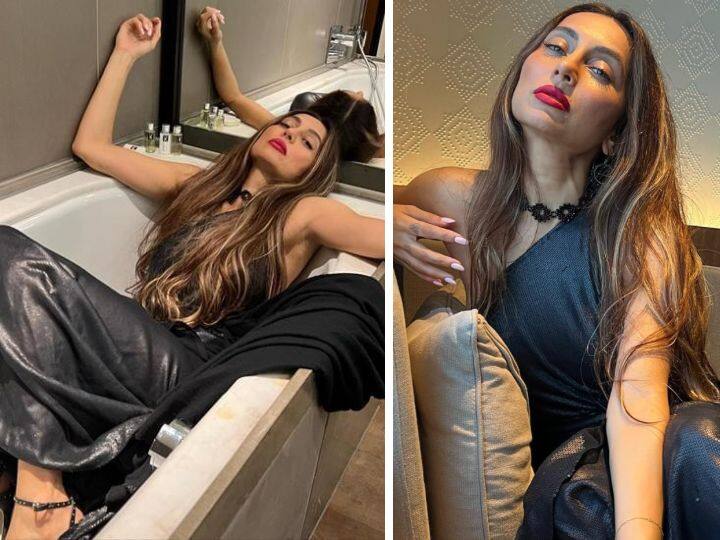 अनुषा दांडेकर की इन तस्वीरों में आप देख सकते हैं कि वह बाथ टब से लेकर बेड तक कातिलाना पोज की बदौलत हर किसी का ध्यान खींच रही हैं.