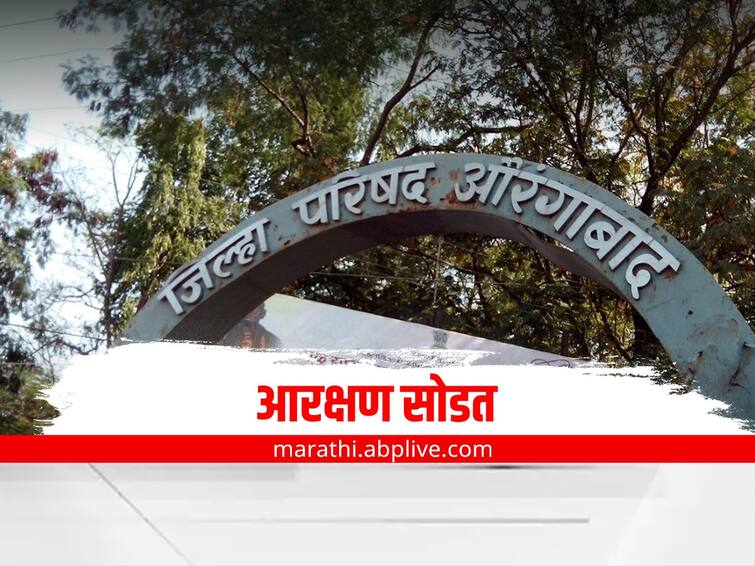 maharashtra News Aurangabad News Zilla Parishad reservation program announced Aurangabad: जिल्हा परिषदेचे आरक्षण कार्यक्रम जाहीर; अनेक प्रस्थापितांना धक्का