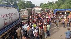 પાદરા-જંબુસર હાઈવે પર વિદ્યાર્થીઓએ કર્યો ચક્કાજામ, બે કિ.મી. લાંબો ટ્રાફિકજામ