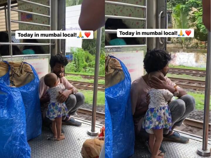 Viral video of a little girl feeding father on Mumbai local train has the internet grabbing Viral video: கோவில் எதற்கு..தெய்வங்கள் எதற்கு.. இன்று உங்களை நெகிழவைக்கும் அப்பா-மகள் வீடியோ