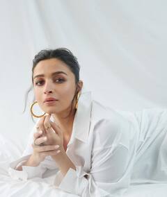 Alia Bhatt Elevates Her Casual Look With A White Shirt For ‘Darlings’ Promotion - SEE PICS