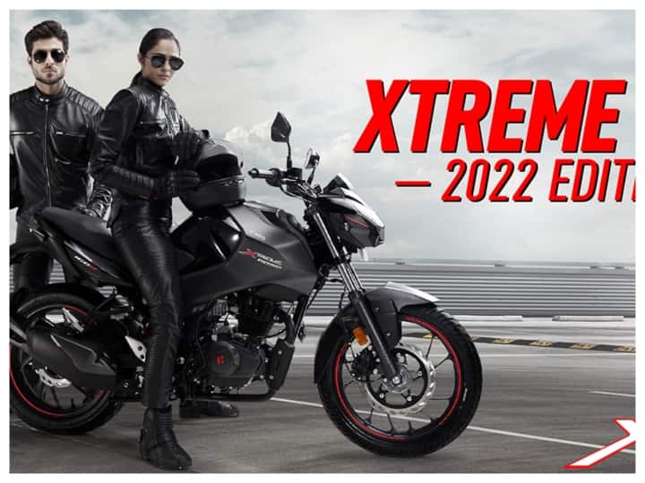 new hero xtreme 2022 black colour
