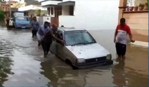 Jodhpur Rains: बाढ़-बारिश से हालात बेहद खराब, सेना पहुंचा रही राहत सामग्री