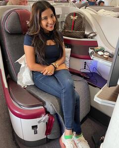 Actress Sakshi Agarwal: பொன்மகள் வந்தாள்.. சென்னை திரும்பும் நடிகை சாக்‌ஷிஅகர்வால்