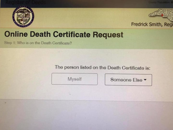 Death Certificate Online Anand Mahindra Shares screenshot of North Carolina Portal North Carolina Death Certificate: మనకు మనమే డెత్ సర్టిఫికేట్ ఇచ్చుకోవచ్చా? ఆనంద్ మహీంద్రా ట్వీట్ వైరల్