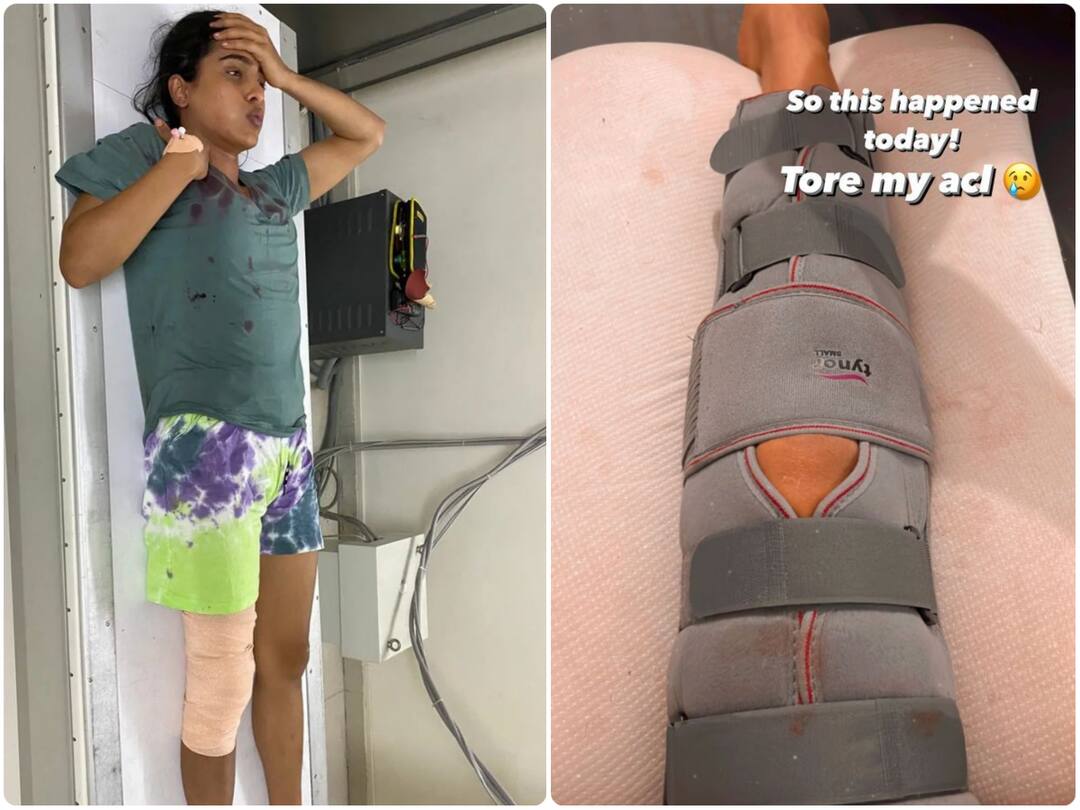 Heroine Samyuktha Hegde was injured on the set Kreem during picturization of action sequence Bed Rest Needed For Sometime Heroine Injured: షూటింగ్‌లో హీరోయిన్‌కు గాయం - కొన్ని రోజులు బెడ్ రెస్ట్