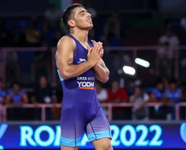 Suraj Vashisht becomes India's first Greco-Roman U17 world champion in 32 years U-17 World Championship માં રેસલર સૂરજે રચ્યો ઇતિહાસ, ભારતને 32 વર્ષ બાદ અપાવ્યો ગોલ્ડ મેડલ