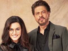 Dunki Leak Photo: 'डंकी' के सेट से लीक हुई शाहरुख खान और तापसी पन्नू की फोटो, एक्ट्रेस के आगे घुटने पर बैठे नजर आए किंग खान