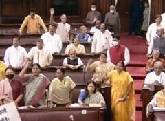 Draupadi Murmu: Rajya Sabha and Lok Sabha adjourned as BJP rages on 'Rashtrapatni' remark | ABP news