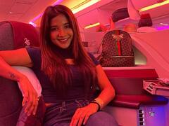 Actress Sakshi Agarwal: பொன்மகள் வந்தாள்.. சென்னை திரும்பும் நடிகை சாக்‌ஷிஅகர்வால்