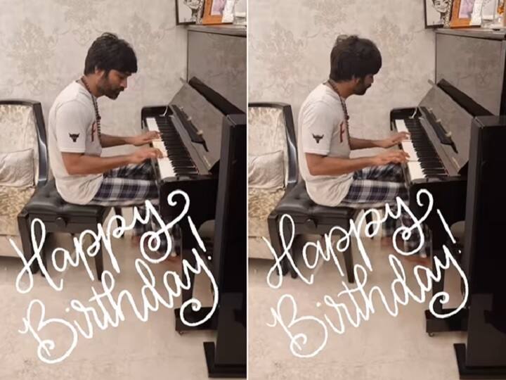 Prasanna wishes dhanush Birthday with his Piano video Viral Video : 