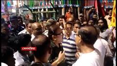 North 24 Pargana: মিছিল ঘিরে বচসায় সেলিম-মদন, পুলিশের বিরুদ্ধে অভিযোগ খোদ বিধায়কের