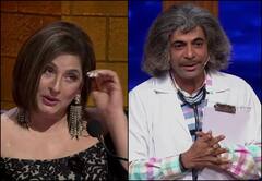 डॉ मशहूर गुलाटी ने अर्चना पूरन सिंह के साथ किया फ्लर्ट तो शर्म से लाल हुईं कॉमेडी शो की जज, देखें मजेदार Video