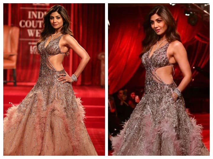 Shilpa Shetty Photos: बॉलीवुड एक्ट्रेस शिल्पा शेट्टी रैप पर जलवे बिखेरती दिखीं हैं, इस दौरान शिल्पा का बेहद खूबसूरत और ग्लैमरस अवतार देखने को मिला है