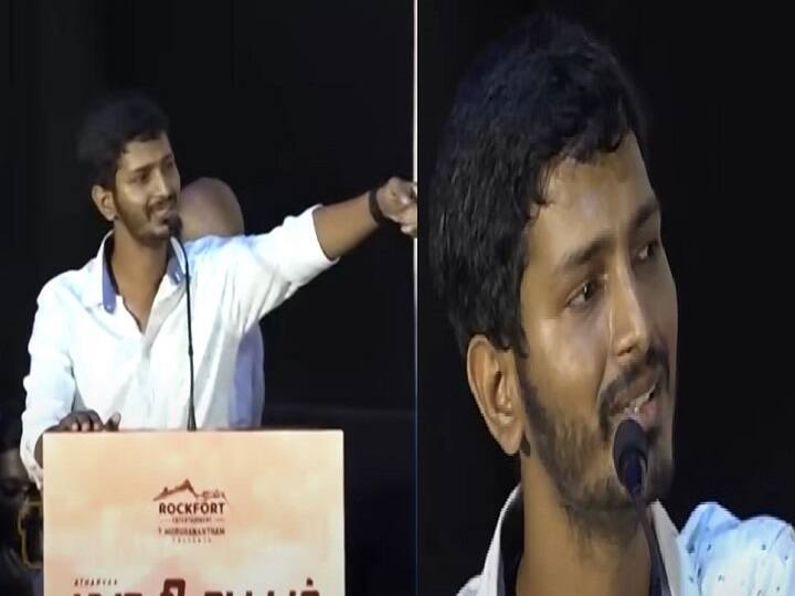 Director ganesh Painful speech in Kuruthi Aattam  Pressmeet Director ganesh: என்னால அவன் ஸ்விக்கியில டெலிவரி வேலை பார்த்தான்.. உதவி இயக்குநருக்காக மேடையில் அழுத இயக்குநர்!