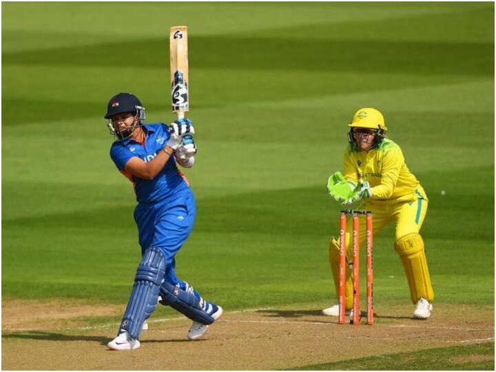 Australia Women vs India Women india set target 155 for australia Edgbaston, Birmingham Commonwealth Games 2022 IND vs AUS Women: भारत ने ऑस्ट्रेलिया को दिया 155 रनों का लक्ष्य, कप्तान हरमनप्रीत ने जड़ी फिफ्टी