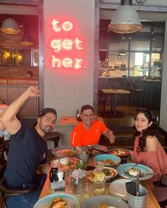 Varun Dhawan Pics: जाह्नवी कपूर संग वरुण धवन ने जमकर काटा 'बवाल', शूटिंग के दौरान इस तरह करते हैं मस्ती