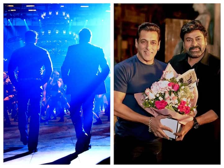 GodFather: Chiranjeevi shares a BTS pic with Salman Khan as they shake a leg for an eye feast dance number Godfather: భాయ్‌తో మెగాస్టార్ స్టెప్స్ - ఫ్యాన్స్‌కి ఐఫీస్ట్!