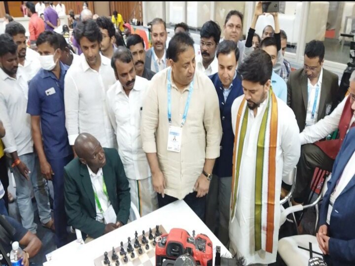 Chess Olympiad 2022: பாகிஸ்தான் விலகியது எதிர்பாராத ஒன்று.. பாகிஸ்தானை நோக்கி கேள்வி எழுப்பிய மத்திய அமைச்சர்..!