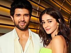 Vijay Deverakonda and Ananya Pandey: காற்று வீசும் உன் வாசம்... லைகர் பட புரமோஷனில் க்யூட் ஜோடி..!