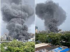 तस्वीरों मे देखें कैसे जल उठा रणबीर-श्रद्धा की फिल्म 'लव रंजन' का सेट, हर तरफ छाया धुआं