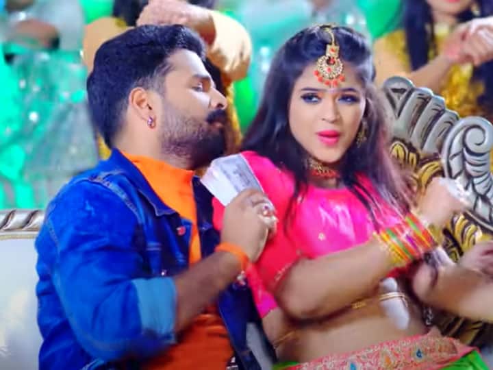 Ritesh Pandey and Shilpi Raj Aail Badu Nache Shahar Sasaram bhojpuri song 2022 Ritesh Pandey के इस गाने ने पार किया 49 मिलियन का आंकड़ा, 50 मिलियन व्यूज का फैंस कर रहे हैं इंतजार