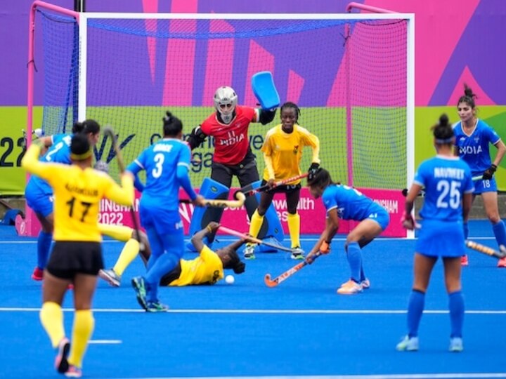 CWG 2022 Hockey: கானாவை பந்தாடிய இந்திய வீராங்கனைகள்...! 5-0 என்ற கணக்கில் அபார வெற்றி..!